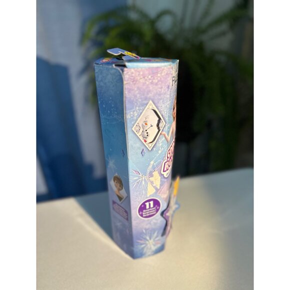 Disney Frozen Elsa Spin & Reveal Doll With Accessories & Stickers BRAND NEW - Picture 4 of 4